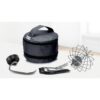 Robot de bucătărie planetar BOSCH Serie 4 MUM5 MUM5935B, 1000W (7 trepte și Impuls), Bol inox 3.9l, Set de patiserie, Soft Start, Easy Arm Lift, Poziție de repaus, Geantă, Dark Gray and White
