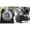 Mașină de tocat carne BOSCH Serie 6 MultiPower MFWS682B, Vârf 2100W (2 trepte și revers), Nominală 500W, 3.5kg/min, Storcător, Răzătoare, Cârnați, Kebbe, Presă citrice, Accesoriu biscuiți, Metallic Silver