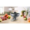 Mașină de tocat carne BOSCH Serie 6 MultiPower MFWS682B, Vârf 2100W (2 trepte și revers), Nominală 500W, 3.5kg/min, Storcător, Răzătoare, Cârnați, Kebbe, Presă citrice, Accesoriu biscuiți, Metallic Silver