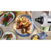 Mașină de tocat carne BOSCH Serie 6 MultiPower MFWS660B, Vârf 2100W (2 trepte și revers), Nominală 500W, 3.5kg/min, Storcător, Răzătoare, Cârnați, Kebbe, 3 site, Cuțit cu două tăișuri, Metallic Silver