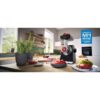 Mașină de tocat carne BOSCH Serie 6 MultiPower MFWS650B, Vârf 2100W (2 trepte, revers), Nominală 500W, 3.5kg/min, Storcător, Cârnați, Kebbe, Cuțit două tăișuri, Cutie de viteze planetară, Metallic Silver