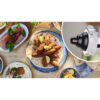Mașină de tocat carne BOSCH Serie 6 MultiPower MFWS607W, Vârf 2100W (2 trepte și revers), Nominală 500W, 3.5kg/min, Cârnați, Kebbe, Cuțit cu două tăișuri, Piciorușe ventuze, Cutie de viteze planetară, Albă