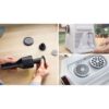 Mașină de tocat carne BOSCH Serie 6 MultiPower MFWS607W, Vârf 2100W (2 trepte și revers), Nominală 500W, 3.5kg/min, Cârnați, Kebbe, Cuțit cu două tăișuri, Piciorușe ventuze, Cutie de viteze planetară, Albă