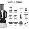 Robot de bucătărie 2în1 KENWOOD MultiPro OneTouch FDM73.850SS – 0W22011080