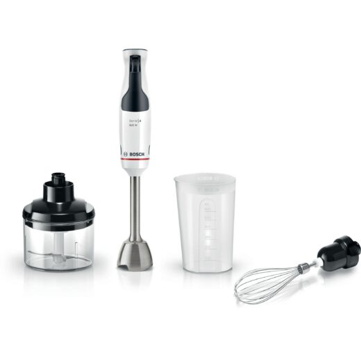 Blender de mână BOSCH Serie 4 ErgoMaster MSM4W221  600W  Alb