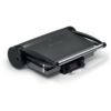 Grătar electric 3în1 BOSCH TCG4215, 2000W, 5 nivele, Corp inox, Plăci grill înclinate antiadezive detașabile aluminiu 32.8×23.8cm, Două tăvițe, Control individual al temperaturii, Păstrare la cald, Anthracite