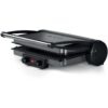 Grătar electric 3în1 BOSCH TCG4215, 2000W, 5 nivele, Corp inox, Plăci grill înclinate antiadezive detașabile aluminiu 32.8×23.8cm, Două tăvițe, Control individual al temperaturii, Păstrare la cald, Anthracite