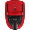 Aspirator multifuncțional cu sac BOSCH Serie 4 AquaWash&Clean BWD421PET, Vârf 2100W, Nominală 1400W, Praf 2.5l, Rezervor 5l, Cablu 9m, 85dBA, Filtru igienic HEPA, G8.7kg, Tornado Red/Carbon Black