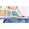 Fier de călcat BRAUN TexStyle 3 SI3041GR, 2000~2350W, Continuu 45g/min, Jet 150g, Rezervor 270ml, Talpă curbată SuperCeramic, Vârf precizie, FreeGlide 3D, Cablu 2m, G1.2kg, Green
