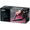 Fier de călcat BRAUN TexStyle 1 SI1070PU, 1700~2000W, Continuu 25g/min, Jet 130g, Rezervor 220ml, Talpă SuperCeramic, Vârf precizie, Cablu 1.9m, G1kg, Purple