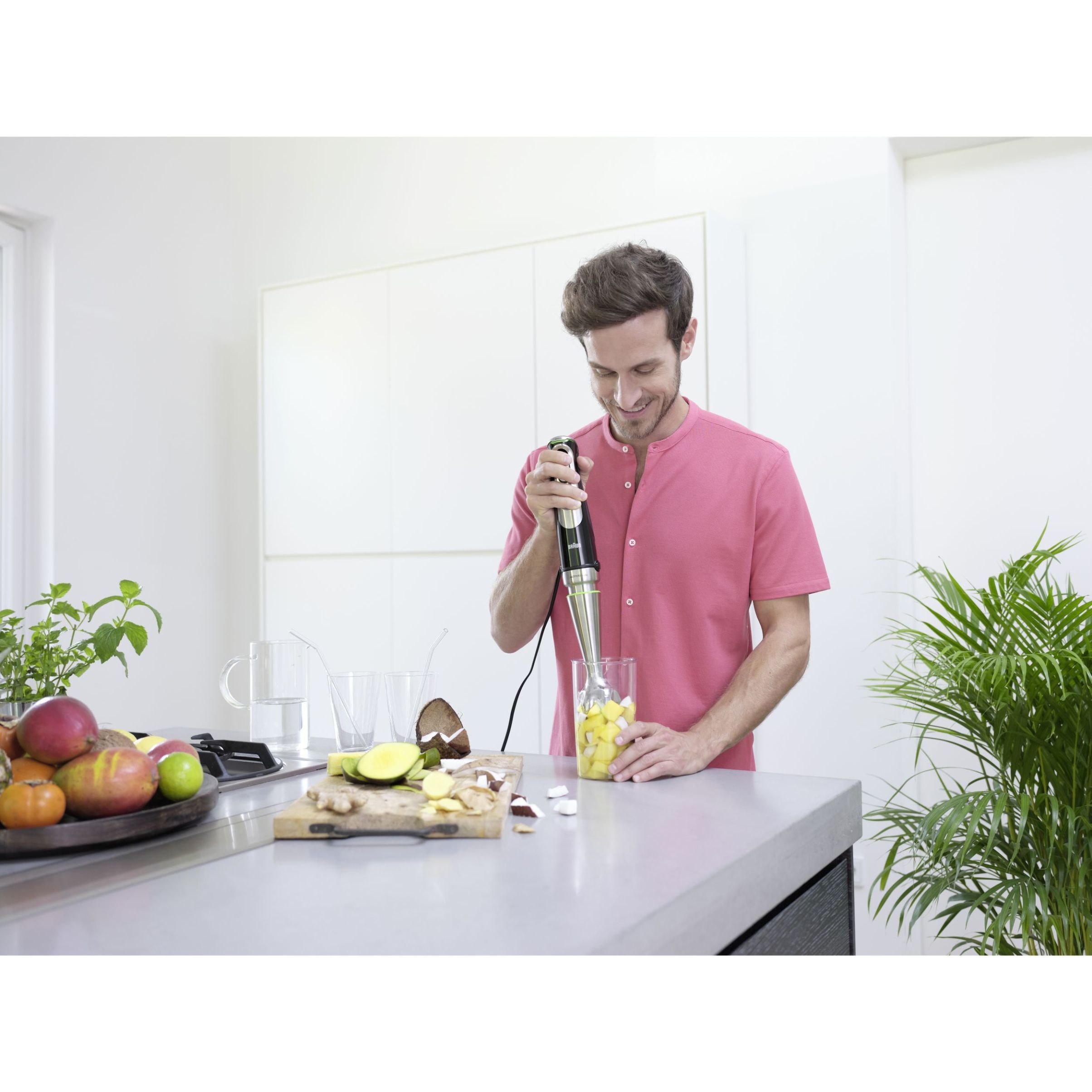 Blender de mână BRAUN MultiQuick 9 MQ9187XLI – 0X22111376, 1000~1200W (variabilă și Pulse), Lame ActiveBlade, Active PowerDrive, iMode, Advanced SmartSpeed, SplashControl, EasyClick Plus, Premium Black