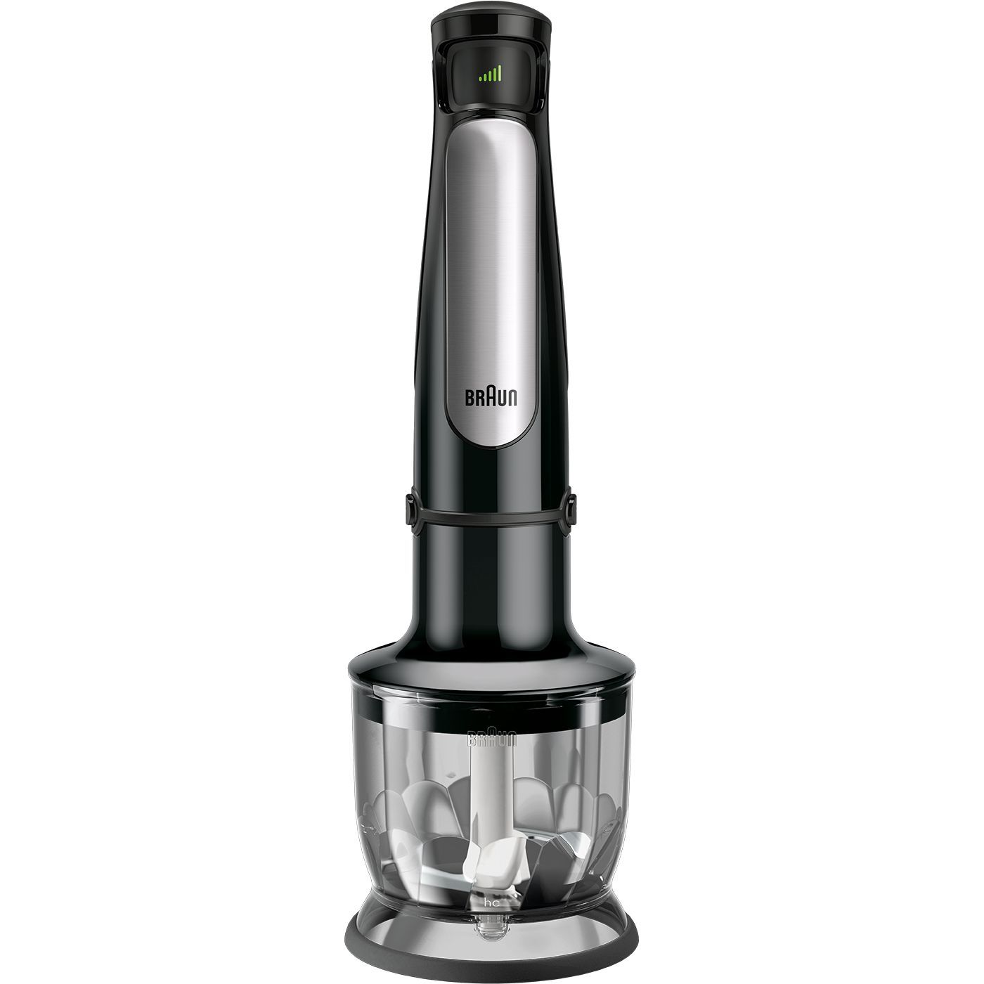 Blender de mână BRAUN MultiQuick 7 MQ7087X – 0X22111291, 1000W (viteză variabilă), Pahar gradat 0.6l, Procesor alimente 1.5l, Tocator 0.35l, Accesoriu piure, Tel