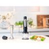 Blender de mână BRAUN MultiQuick 7 MQ7087X – 0X22111291, 1000W (viteză variabilă), Pahar gradat 0.6l, Procesor alimente 1.5l, Tocator 0.35l, Accesoriu piure, Tel