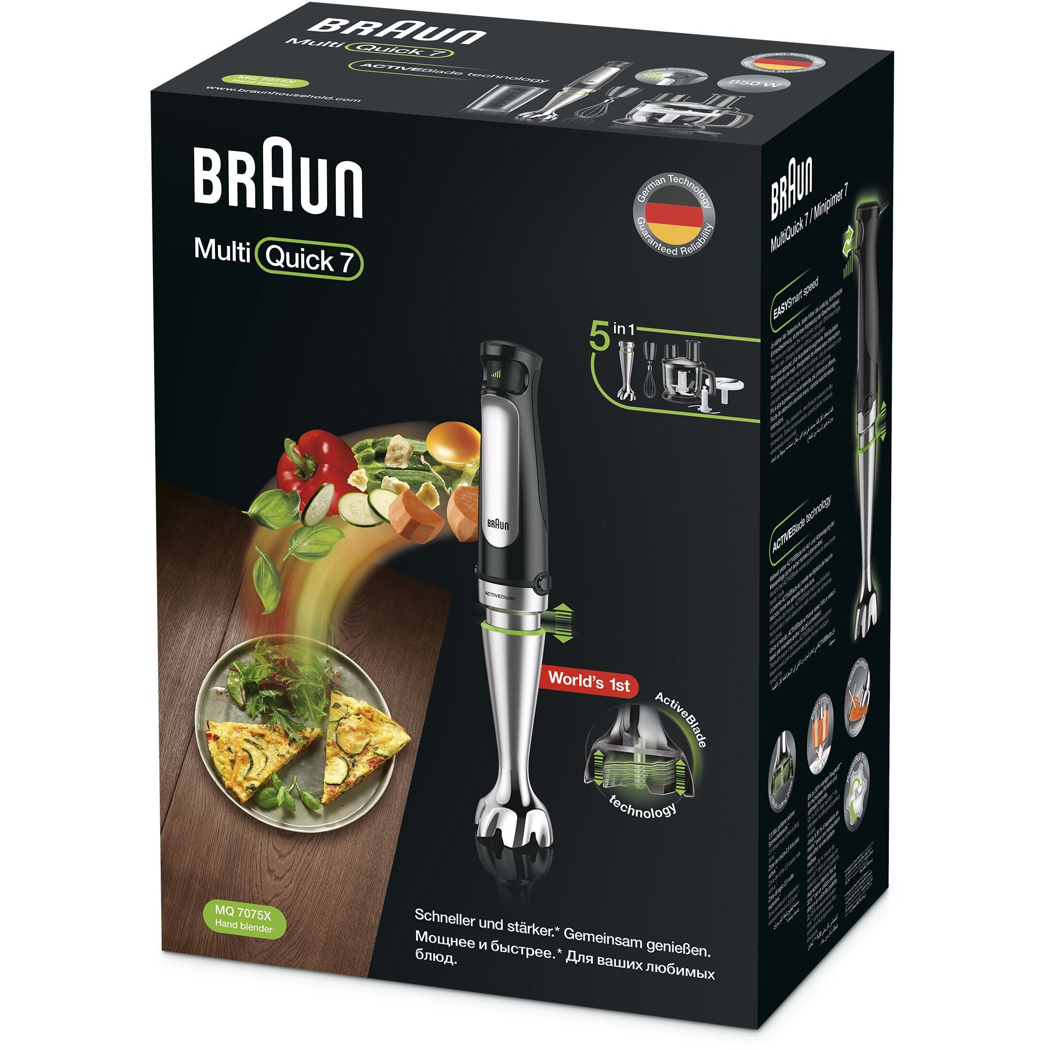 Blender de mână BRAUN MultiQuick 7 MQ7075X – 0X22111289