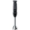 Blender de mână BRAUN MultiQuick 5 Vario MQ5277BK – 0X22111347, 1000W (21 trepte și Turbo), Picior inox, Procesor de alimente 1.5l, Tel, Pahar gradat (600ml), Accesoriu piure, Cablu 1.20m, Premium Black