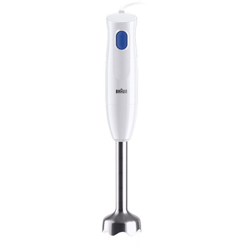 Blender de mână BRAUN MultiQuick 1 MQ10.001MWH – 0X22111470, 450W (1 viteză), Pahar gradat 0.6L, Easy Twist, Fără BPA, Cablu 1.2m
