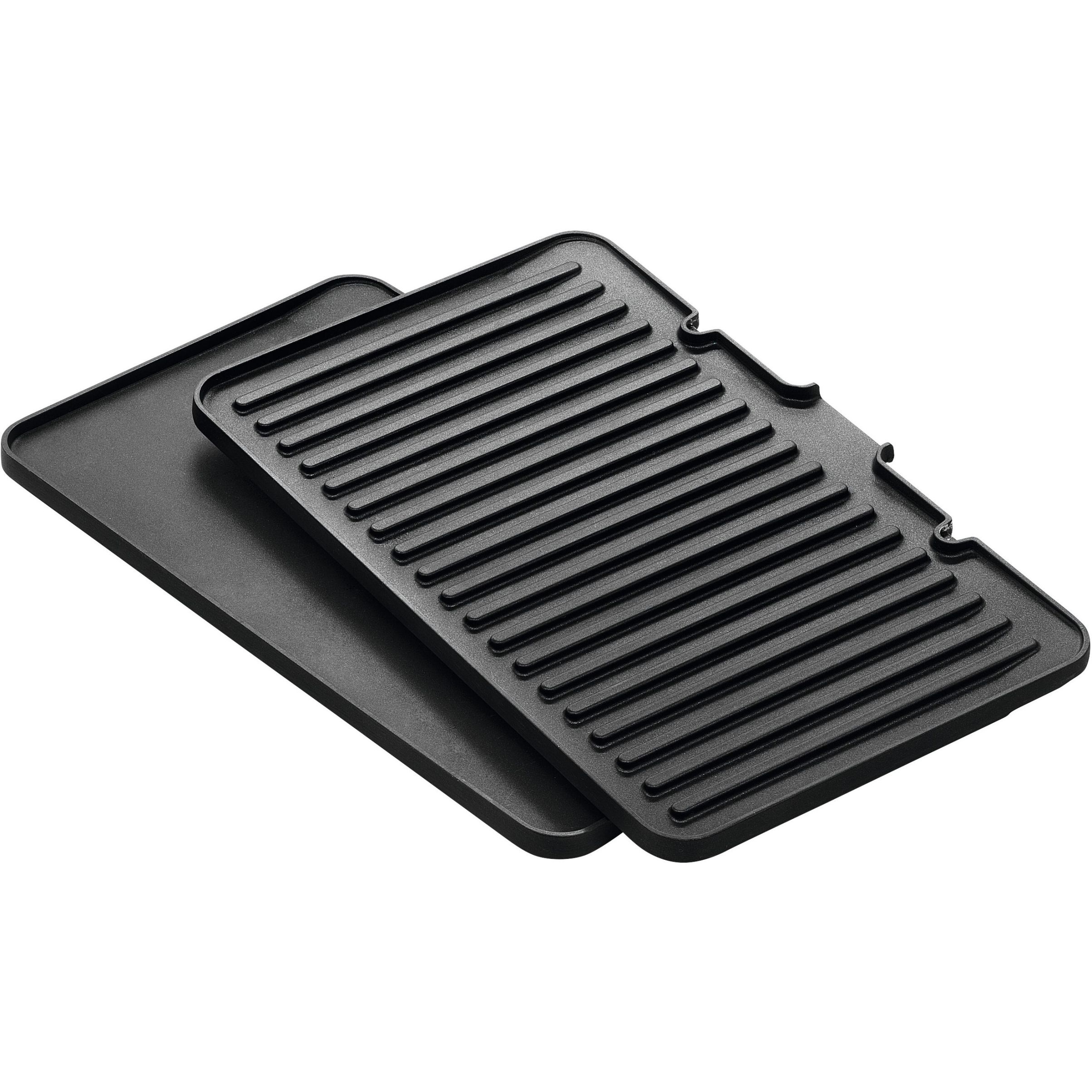 Grătar electric BRAUN MultiGrill 7 CG7044 – 0X17900002, 2000W, 1 placă grill, 1 placă griddle, 2 plăci waffle, Cupă dozare, 365x315x173mm, Oțel inoxidabil/Argintiu
