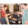 Grătar electric BRAUN MultiGrill 7 CG7044 – 0X17900002, 2000W, 1 placă grill, 1 placă griddle, 2 plăci waffle, Cupă dozare, 365x315x173mm, Oțel inoxidabil/Argintiu
