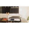 Grătar electric BRAUN MultiGrill 7 CG7044 – 0X17900002, 2000W, 1 placă grill, 1 placă griddle, 2 plăci waffle, Cupă dozare, 365x315x173mm, Oțel inoxidabil/Argintiu