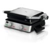 Grătar electric BRAUN MultiGrill 7 Contact CG7020 – 0X17900000, 2000W, Maximum 230°C, 3 moduri de gătire, 2 termostate electronice independente,1 placă grill, 1 placă griddle, G5.50kg