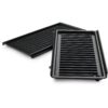Sandwich maker BRAUN SnackMaker 5  SM5006 – 0X23100003, 800W,  1 set plăci waffle, 1 set plăci grill, Negru argintiu