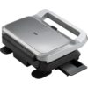 Sandwich maker BRAUN SnackMaker 5  SM5006 – 0X23100003, 800W,  1 set plăci waffle, 1 set plăci grill, Negru argintiu
