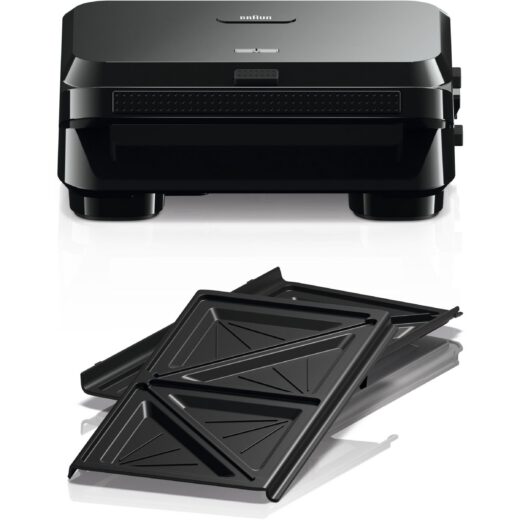 Sandwich maker BRAUN SnackMaker 5 SM5000 – 0X23100000  800W  1 set plăci sandwich  Negru