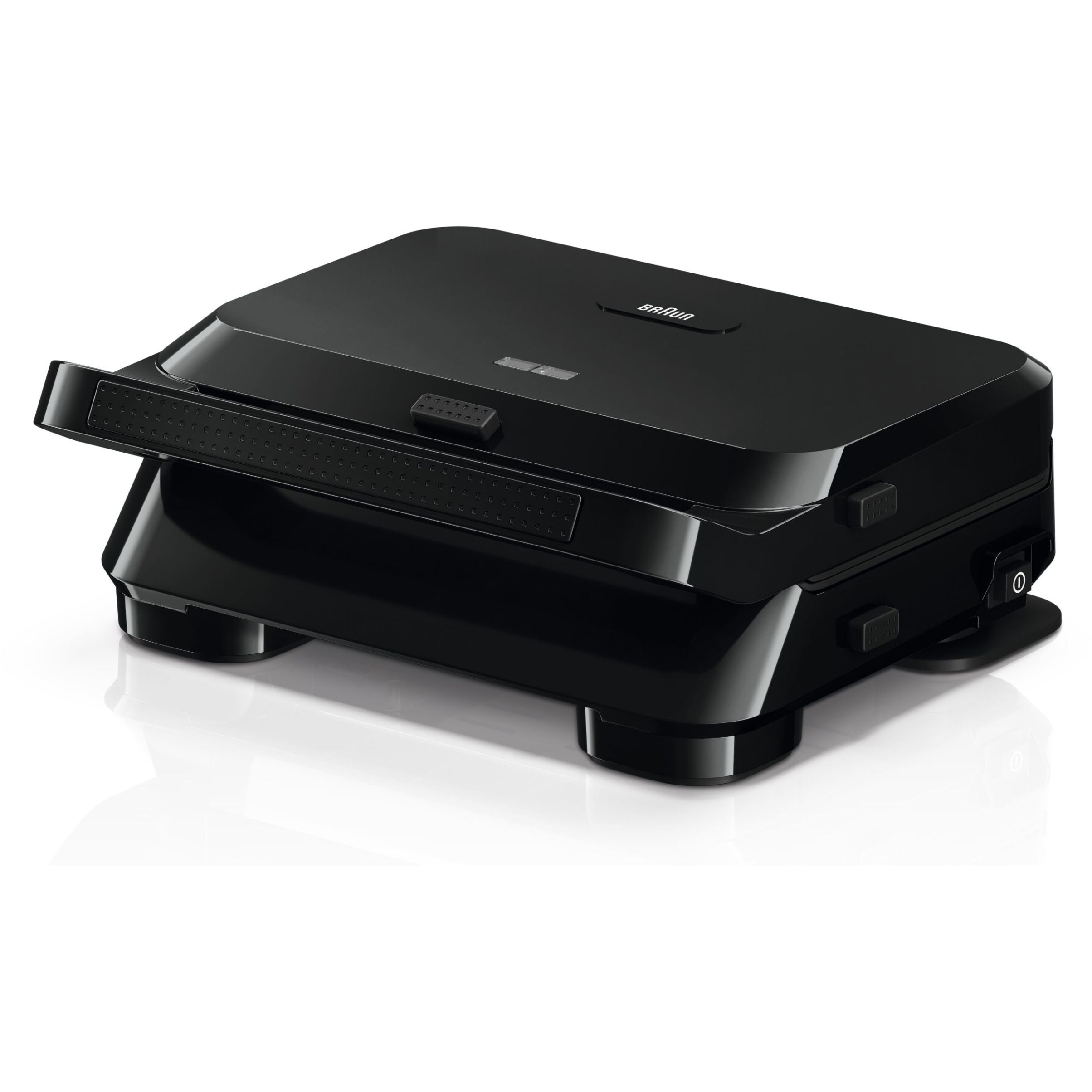 Sandwich maker BRAUN SnackMaker 5 SM5000 – 0X23100000, 800W, 1 set plăci sandwich, Negru