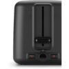 Prăjitor de pâine BOSCH DesignLine TAT3P420, 820-970W, 2 sloturi, Dezghețare, Încălzire, Grătar chifle, High Lift, Buton STOP, Senzor electronic pentru prăjire uniformă, Stainless Steel and Black