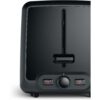 Prăjitor de pâine compact BOSCH DesignLine TAT4P424, 820~970W (6 trepte), 2 fante, Dezghețare, Încălzire, High Lift, Grătar integrat pliabil, Buton STOP,  Centrare automată, Deep Red Crystal