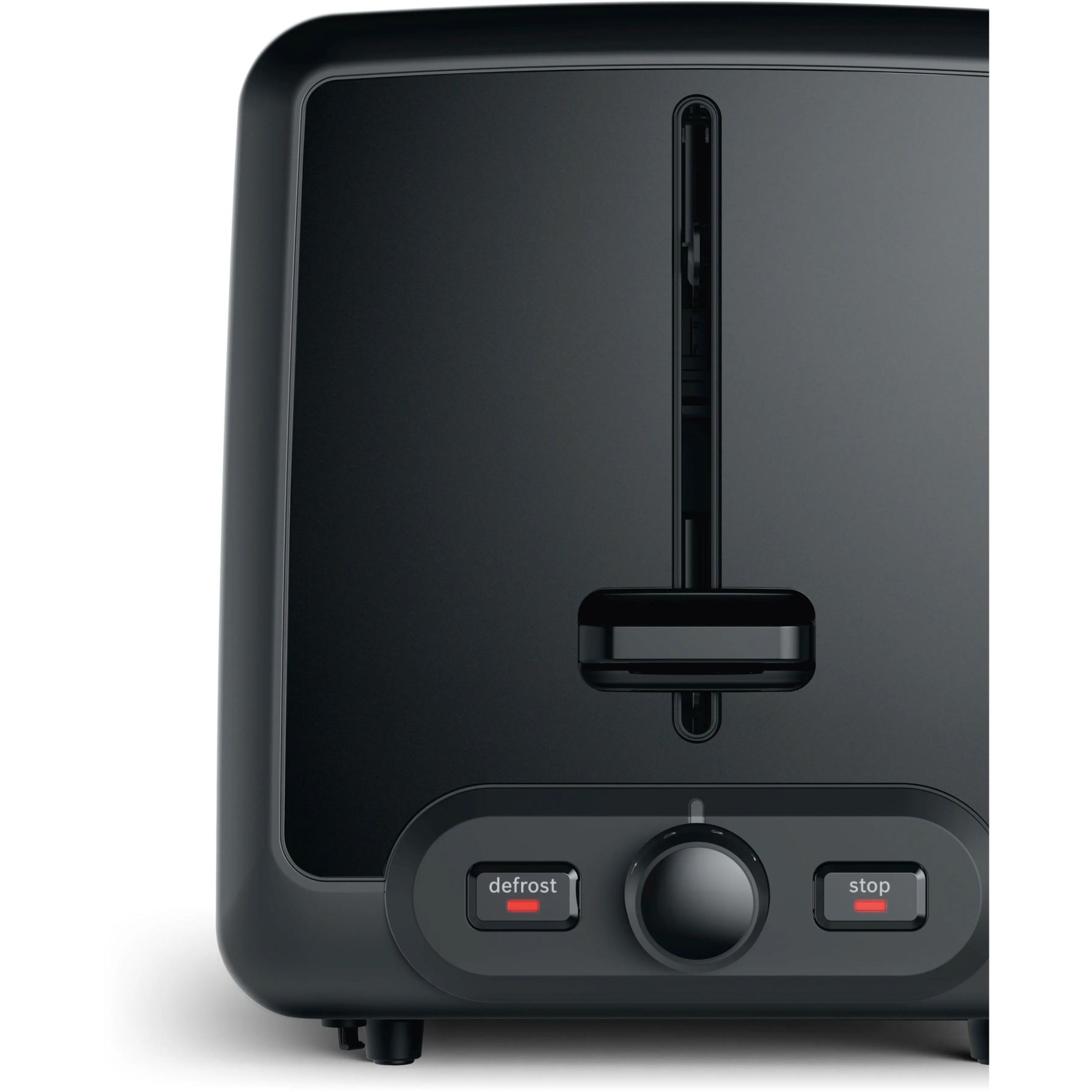 Prăjitor de pâine compact BOSCH DesignLine TAT4P424, 820~970W (6 trepte), 2 fante, Dezghețare, Încălzire, High Lift, Grătar integrat pliabil, Buton STOP,  Centrare automată, Deep Red Crystal