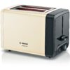 Prăjitor de pâine BOSCH DesignLine TAT4P427  820-970W (5 trepte)  Dezgheţare  Încălzire  High Lift  Buton STOP  Grătar chifle  Senzor electronic pentru prăjire uniformă  Centrare automată  Cream