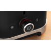 Prăjitor pâine compact BOSCH MyMoment TAT4M223, 2 sloturi, Dezghețare, Încălzire, High Lift, Negru