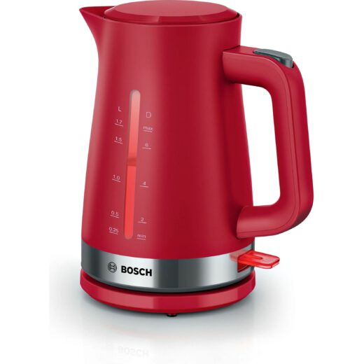 Fierbător de apă BOSCH MyMoment TWK4M224, 2400W, 1.7l, Deep Red