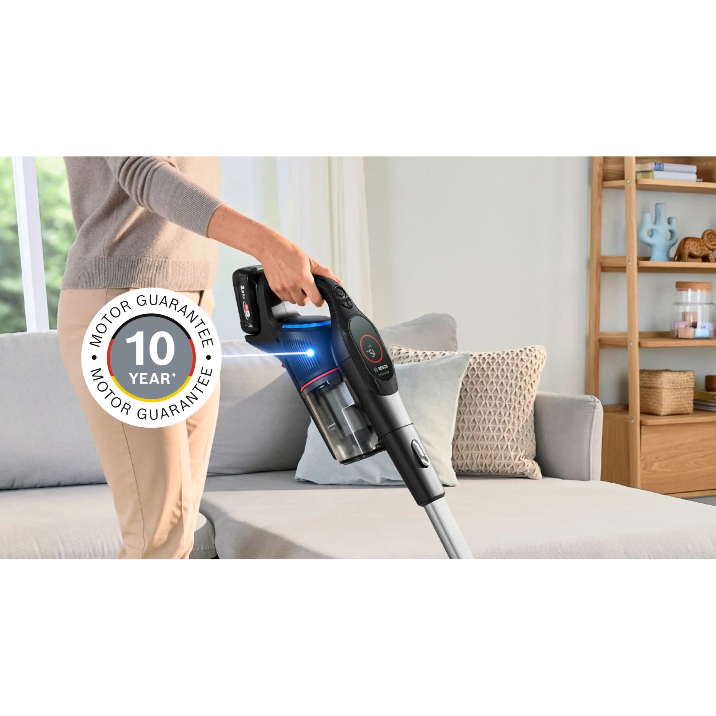 Aspirator vertical BOSCH Serie 9 Unlimited BCS931BQC, Black