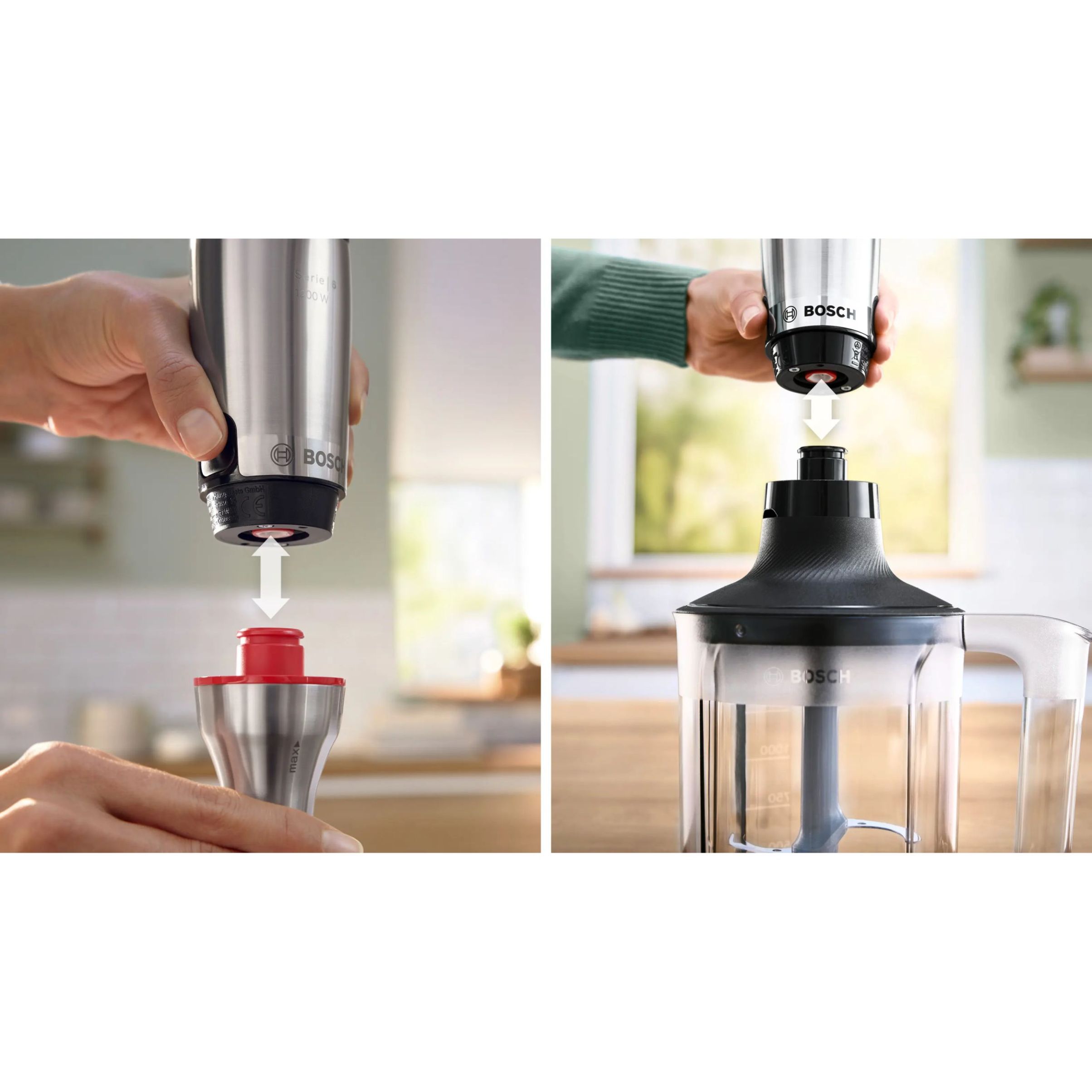 Blender de mână BOSCH Serie 6 ErgoMaster MSM6M852