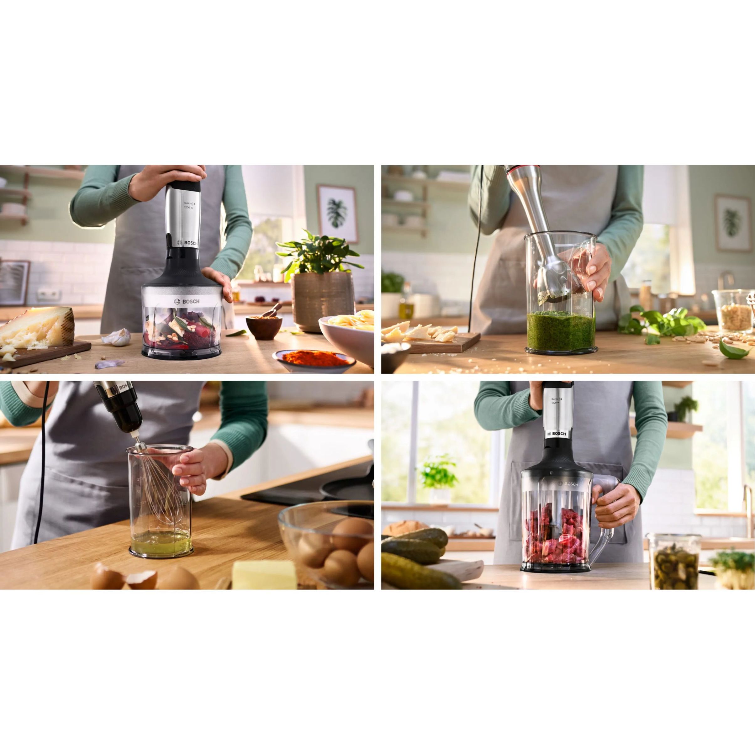 Blender de mână BOSCH Serie 6 ErgoMaster MSM6M852