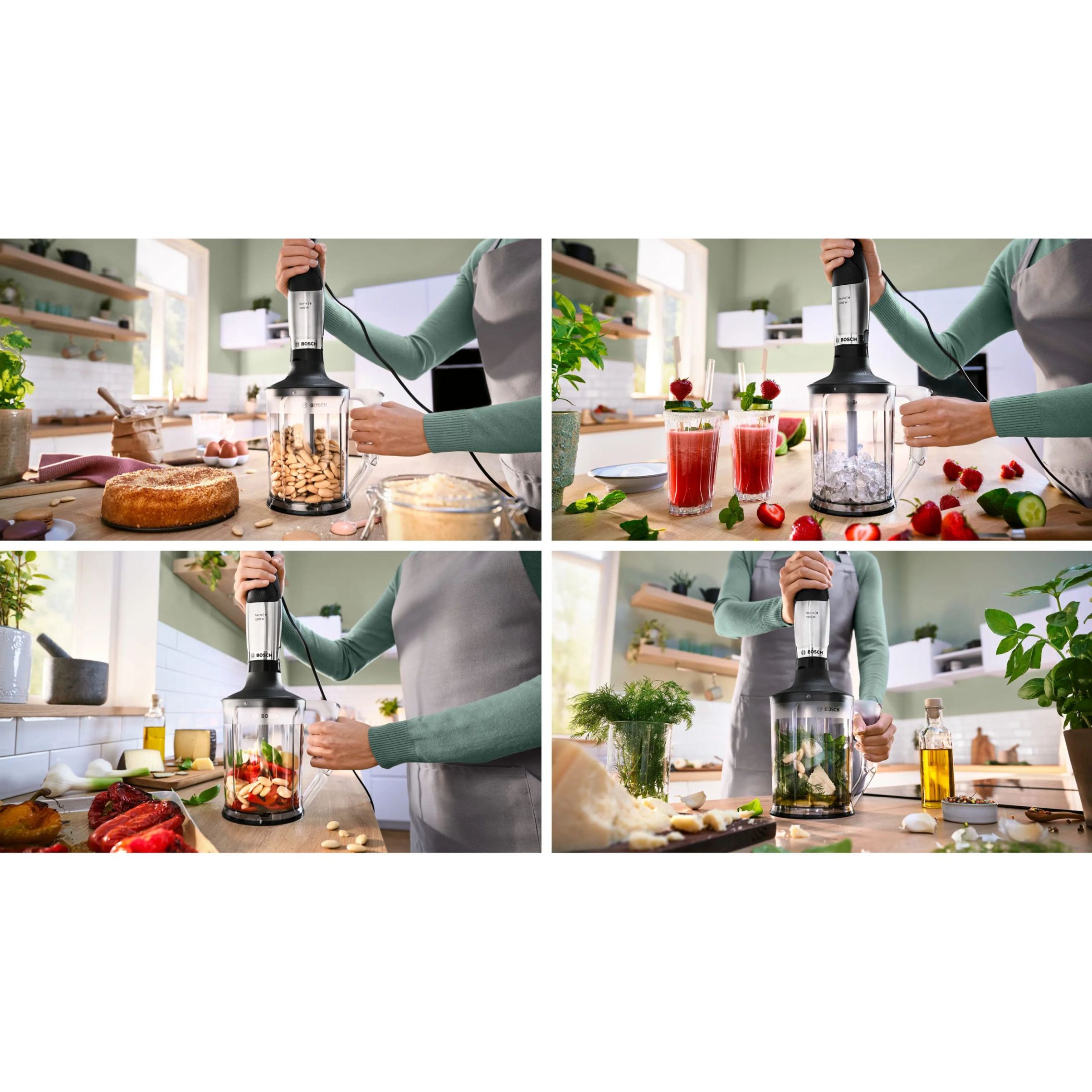 Blender de mână BOSCH Serie 6 ErgoMaster MSM6M852