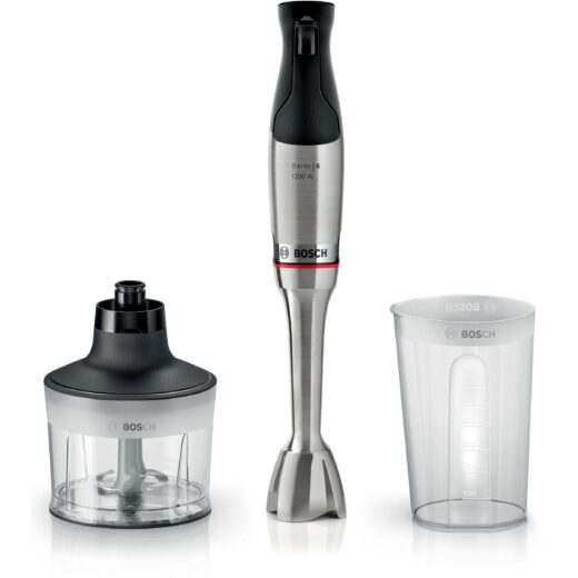 Blender de mână BOSCH Serie 6 ErgoMaster MSM6M830  1200W  Inox