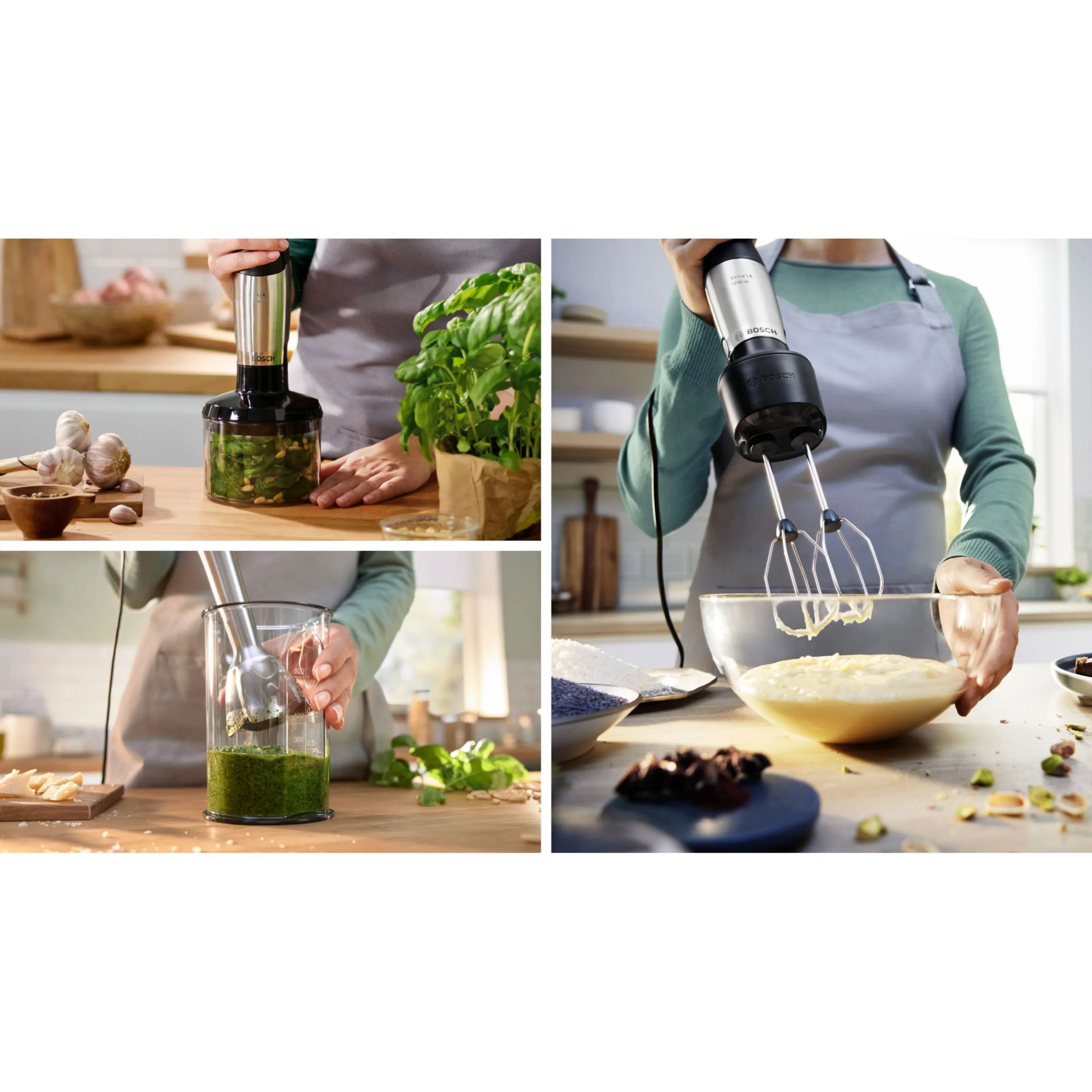 Blender de mână BOSCH Serie 6 ErgoMaster MSM6M824