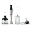 Blender de mână BOSCH Serie 6 ErgoMaster MSM6M824