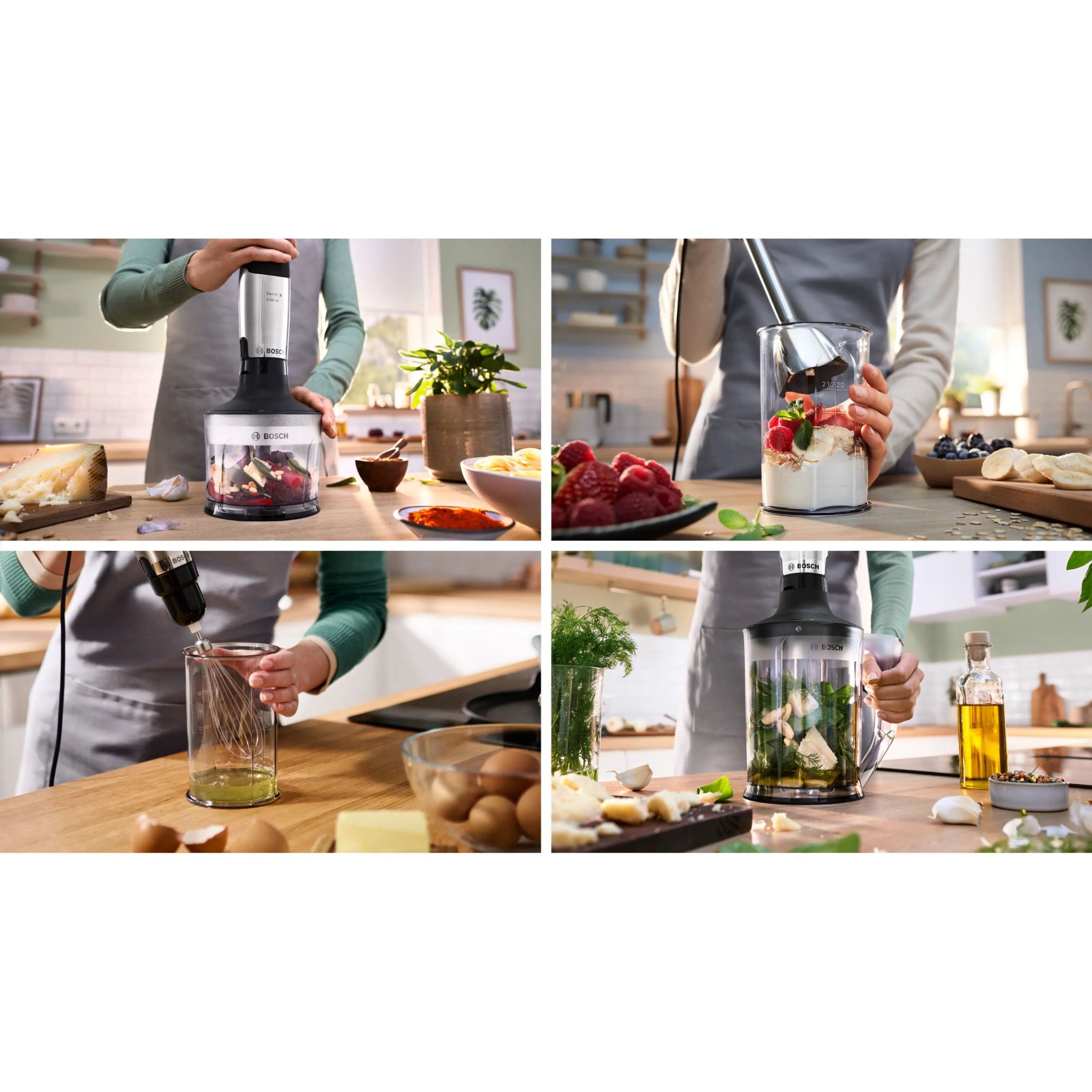 Blender de mână BOSCH Serie 6 ErgoMaster MSM6M652
