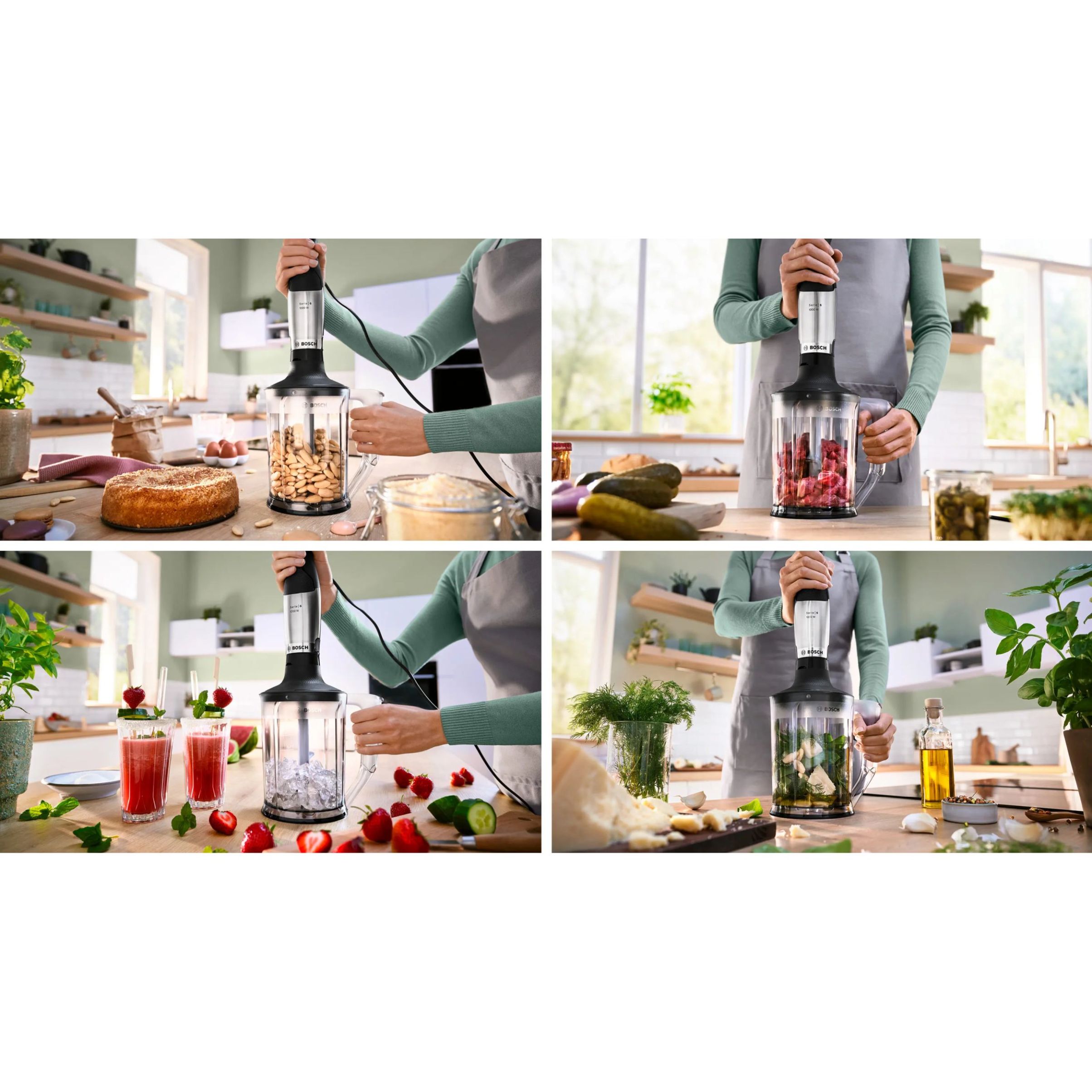 Blender de mână BOSCH Serie 6 ErgoMaster MSM6M652