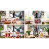 Blender de mână BOSCH Serie 4 ErgoMaster MSM4B654, 1000W, Antracit