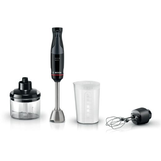 Blender de mână BOSCH Serie 4 ErgoMaster MSM4B624  1000W  Piano Black