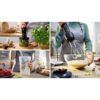 Blender de mână BOSCH Serie 4 ErgoMaster MSM4B624, 1000W, Piano Black