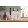 Blender de mână BOSCH Serie 4 ErgoMaster MSM4B624, 1000W, Piano Black