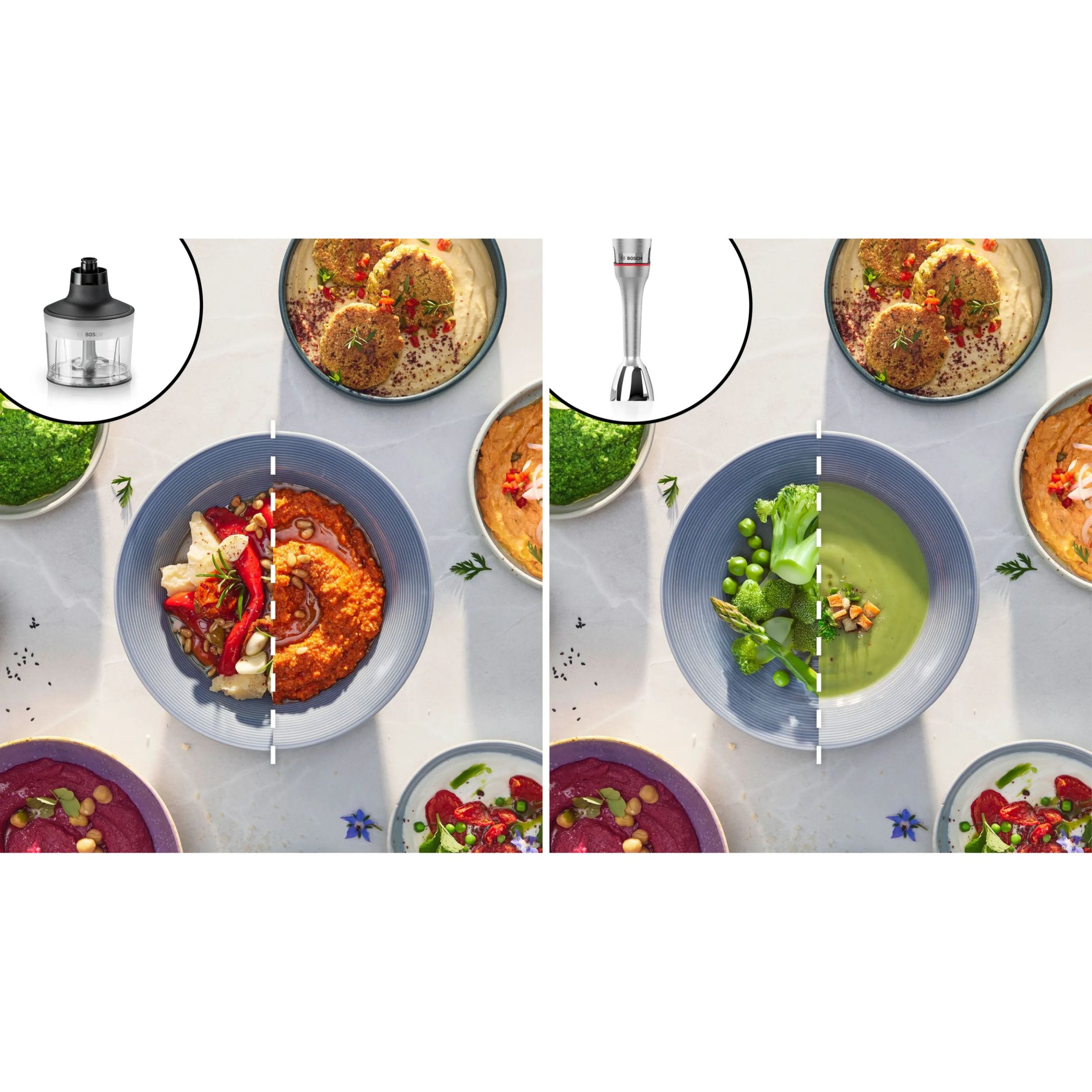 Blender de mână BOSCH Serie 8 ErgoMaster MSM8M930, 1500W, Stainless Steel