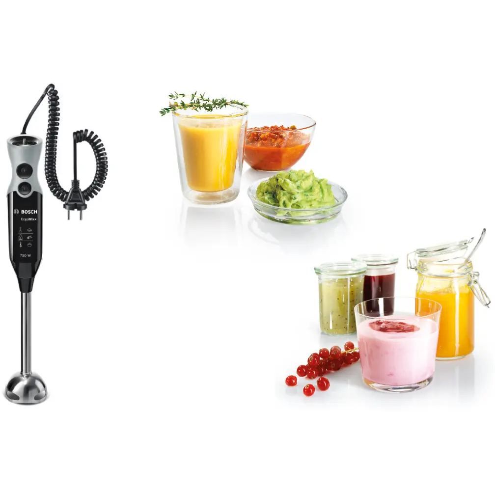 Blender de mână BOSCH ErgoMixx MSM67170, 750W