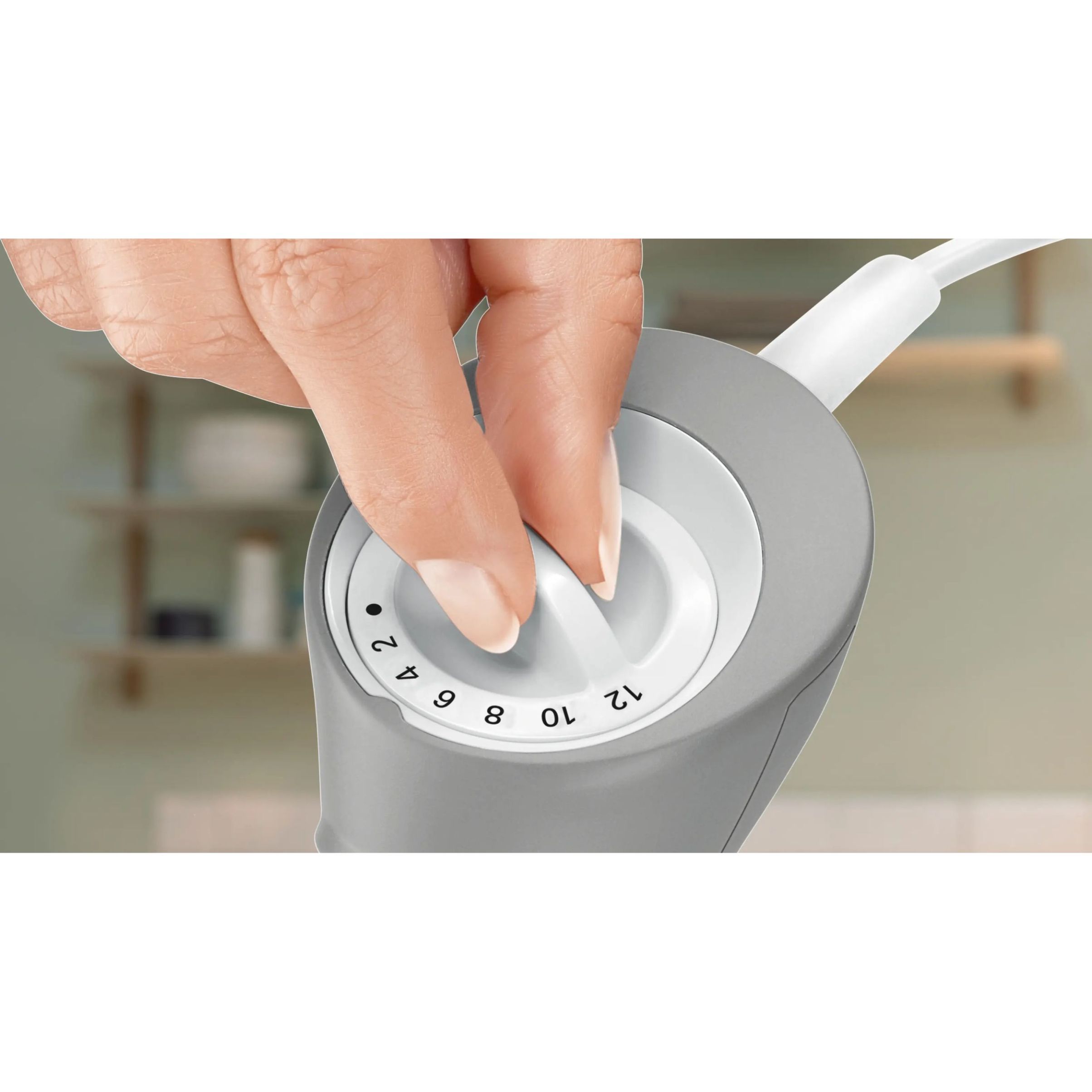 Blender de mână BOSCH ErgoMixx MSM66020, 600W, Alb